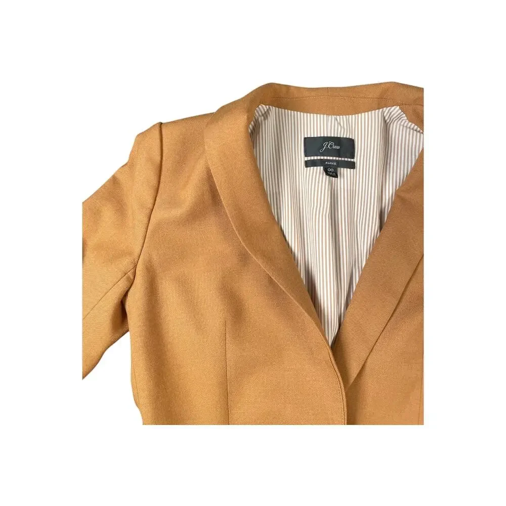 J.Crew Parke Chestnut Blazer in Wool - sz 00